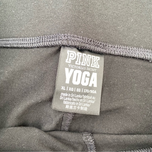 Victoria Secret Yoga Cherry and Peach Cotton Leggings XL bundle - Picture 4 of 8